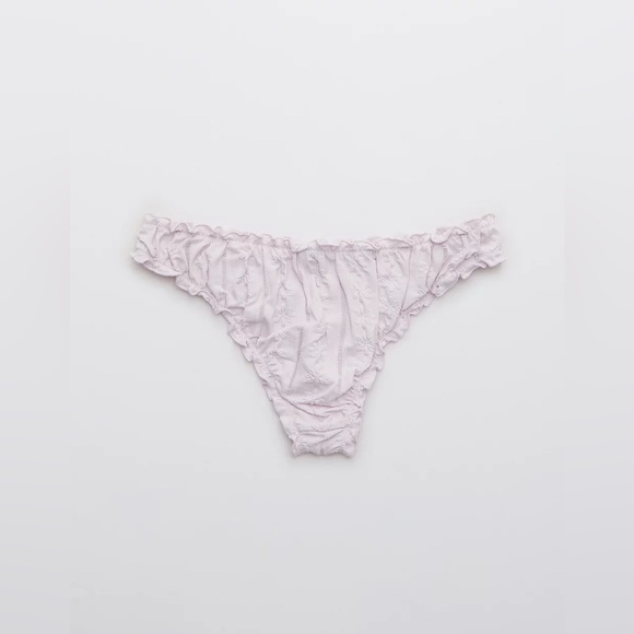 2/$20 🏷️ 💗 NWT Aerie Eyelet Cheeky Bikini set XL - Picture 5 of 11